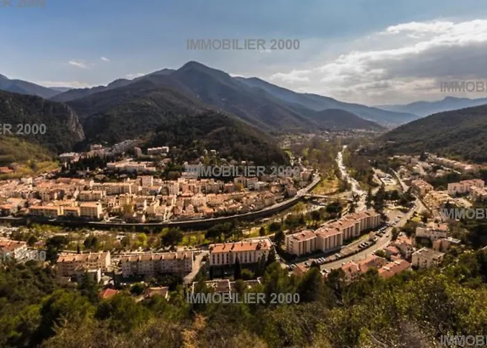 Daire F2 Climatise Avec Wifi A Amelie-les-bains - Fr-1-703-46 Amélie-les-Bains-Palalda